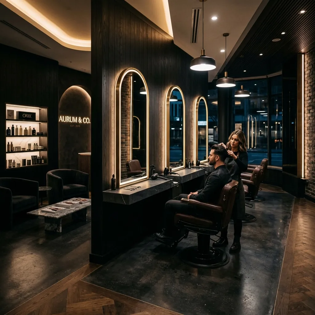 Site vitrine pour salon de coiffure — Weblune